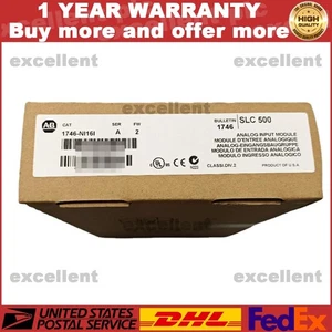 Sealed AB 1746-NI16I SER A SLC 500 16 Point Analog Input Module New In Box - Picture 1 of 4