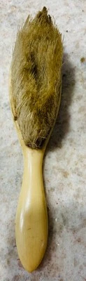 Vintage 1940's Celluloid Nursery Baby Hair Brush - Image 1 of 4