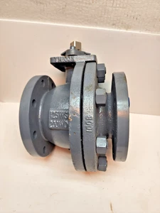 Gusseisen Inline Vollanschluss Kugelhahn, Rohrgröße 4 Zoll, Anschlussart Flansch - Bild 1 von 8