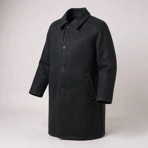 Mario Valente Men’s Made in Italy Wool and Cashmere Coat - Picture 1 of 8