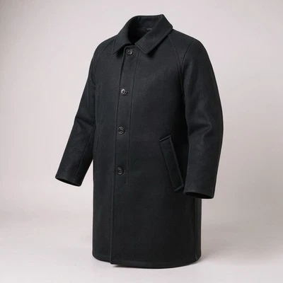 Mario Valente Men’s Made in Italy Wool and Cashmere Coat - Image 1 of 4