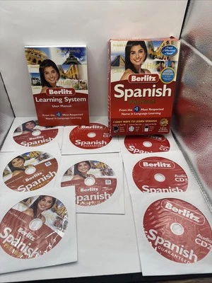 Berlitz: Spanish Premier (2006 Nova Development) - Juego de 8 CD usados + libro de 198 páginas Foto 1 de 4