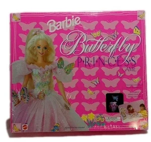 Barbie Doll Butterfly Princess Board Game MATTEL #7200 Dated 1995 New Unopened  - Picture 1 of 7
