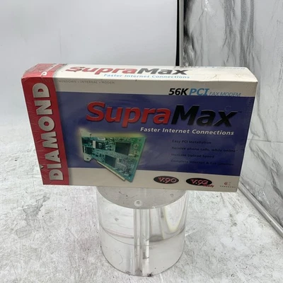 Brand New Diamond SupraMax Pro 56K PCI Fax Modem Brand New Sealed - Image 1 of 4