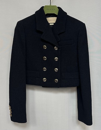 Gucci Giacca Crop Viscosa Elasticizzata 55 121057369