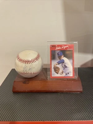 NOLAN RYAN Autographed Official Major League Baseball. - Image 1 of 3