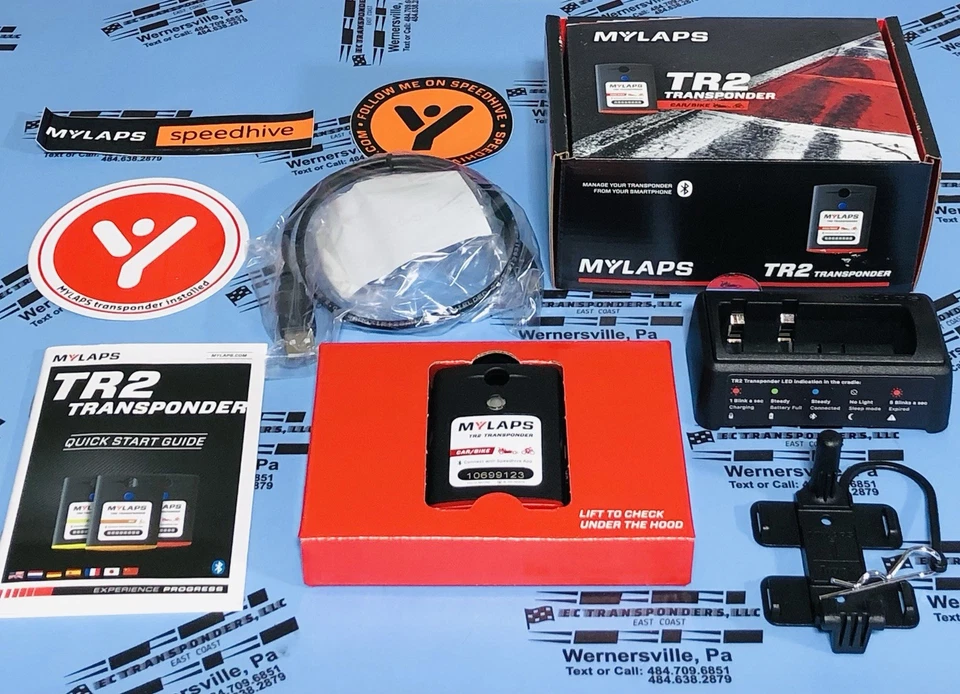 MYLAPS / TR2 /  **1 YEAR SUBSCRIPTION** CAR/BIKE TRANSPONDER - Image 1 of 1
