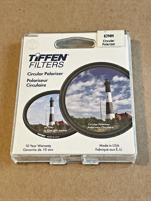 Tiffen | 67mm Circular Polarizer | Black | 67CP  {NEW} - Image 1 of 2