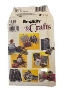 Sewing Pattern Simplicity Crafts #9339 Appliance Cover Photo Album Carrier UNCUT - Picture 1 of 2