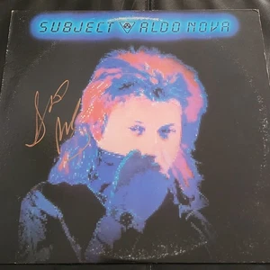FL - ALDO NOVA - Autograph Signed on Cover SUBJECT Vinyl Record - Picture 1 of 6