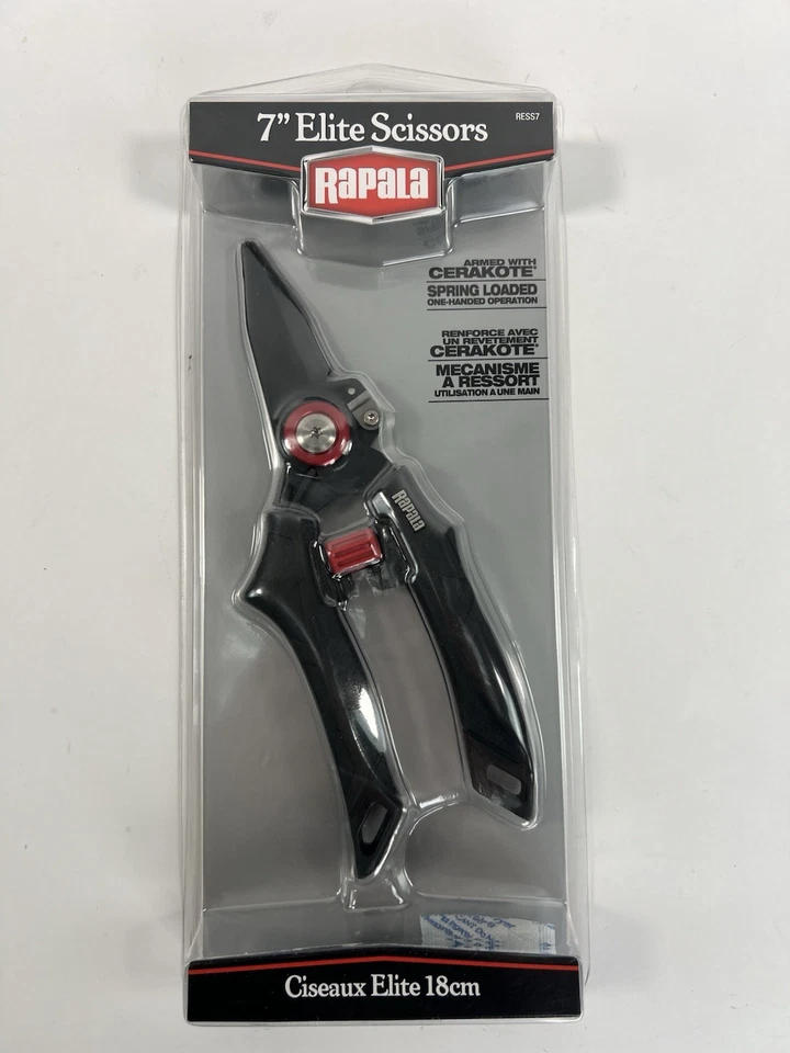Tijeras Rapala RESS7 Elite 7 pulgadas NUEVAS Foto 1 de 3