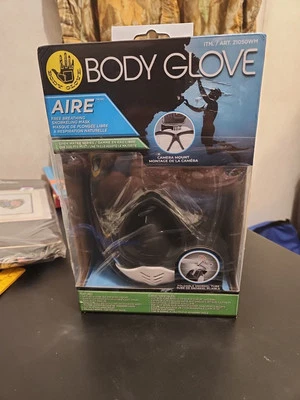 Body Glove Aire (Black) Open Water Snorkeling Mask w/ GoPro Camera Mount 21050WM - Image 1 of 4