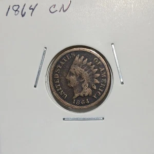 penny testa di indiano 1864 cn come da foto - Foto 1 di 2