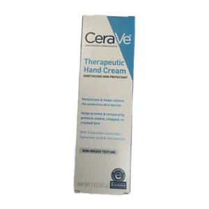 CeraVe Therapeutic Hand Cream Hyaluronic Acid Non-Greasy 3 oz Exp. 2026/08 - Picture 1 of 8