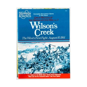 SPI Strategy & Tactics #80 mit Wilson's Creek Mag sehr guter Zustand - Bild 1 von 2