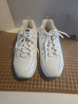 Easy Spirit White Lace Up Tennis Shoes Size 8 narrow  - Image 1 of 4