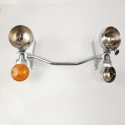 Harley Touring 1994-2007 Road King OEM Front Turn Signal Indicator Aux Light Bar - Image 1 of 4
