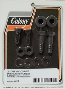 OIL TANK MOUNT KIT Harley Panhead Knucklehead UL 9667-8 - Bild 1 von 1