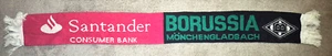 VFL Borussia Mönchengladbach Schal - Sponsor "SANTANDER" - - Bild 1 von 1