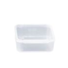Small Square Clear Storage Box Transparent Container Display for Case