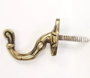 Polished Bronze Waldorf Hook - Foto 1 di 6