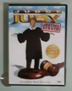 judge judy JUSTICE SERVED DVD NEW small shrinkwrap tears genuine region 1 - Picture 1 of 2