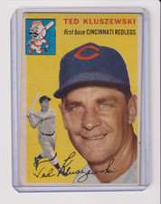1954 TOPPS #7 TED KLUSZEWSKI IN VG/EX CONDITION