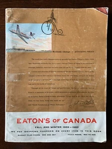Catálogo 1959-60 Eatons of Canada otoño e invierno Canadá - ¡Raro! - Imagen 1 de 12