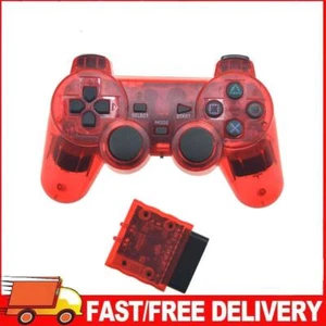 Wireless Game Controller Dual Vibration Gamepad For PlayStation2 PS2 (Red) - Bild 1 von 1