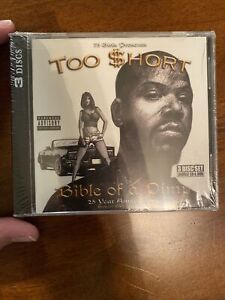 SEALED Bay Area Rap 2 CD + DVD TOO SHORT - Bible Of a Pimp 75 GIRLS Hard 2 Find