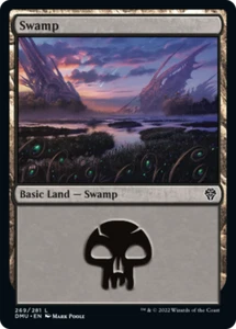 x4 Swamp DMU MTG 269/281 TIERRA BÁSICA M/NM 4x - Imagen 1 de 1