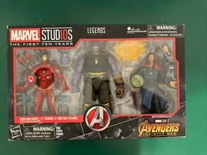 Marvel Legends Studios The First Ten Years 2018 ~ Iron Man, Thanos, Dr. Strange - Imagen 1 de 6