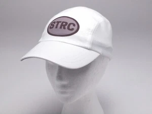 STRC Women's Sports Hat White with Maroon Logo - Picture 1 of 7