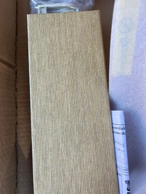 Sombra enrollable West Elm personalizada natural sin forro miel 27x48 Foto 1 de 2