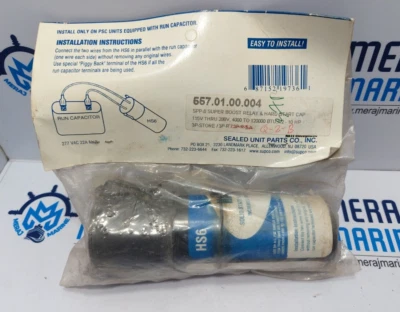 Supco HS6 Hard Start Solid State Relay and Capacitor 277 VAC 22A MAX - Image 1 of 4