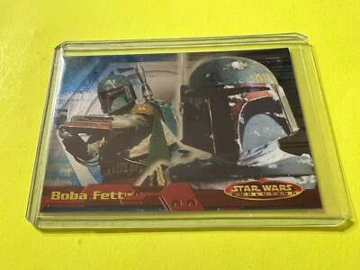 2001 Topps Star Wars: Evolution Boba Fett #11 - Hard to Find - Image 1 of 2