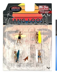 1/64 American Diorama 5 piezas. Juego de figuras sueltas colgantes - exclusivo de MiJo - Imagen 1 de 3