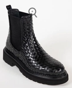 HOMERS Ankle Boots SIENA Poncho Negro in schwarz in Größe 39, NEU!, NP 349€ - Bild 1 von 11