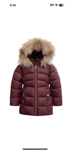 Cappotto pesante Michael Kors bambina nero 3T