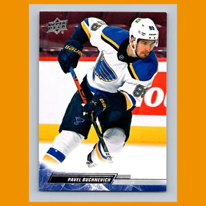 Tarjeta de hockey Pavel Buchnevich #157 2022 Upper Deck St. Louis Blues NHL CASI NUEVA - Imagen 1 de 3
