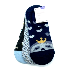 Xhilaration Damas Forros Calcetines Empuñaduras en el Talón para Ajuste Seguro 3 Pares Talla Única - Imagen 1 de 5