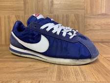 nike cortez basic nylon blue