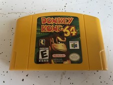 Donkey Kong 64 DK Nintendo 64 N64 Original Authentic Retro Classic Game!