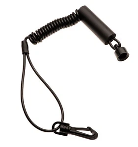 Sea Doo Non DESS Floating Safety Lanyard Tether Key 1989-1995 Black - Picture 1 of 1