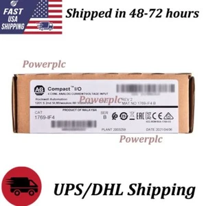 New Sealed AB 1769-IF4 CompactLogix 4CH Analog Input Module 1769IF4 US Free Tax - Picture 1 of 5