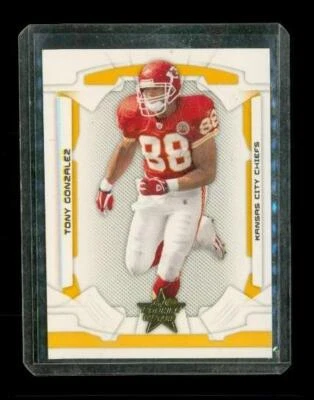 2008 Leaf 新秀和明星金 35/349 托尼·冈萨雷斯 #50 堪萨斯城酋长队 — 第 1/2 张图片