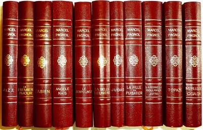 MARCEL PAGNOL -LOT ONZE LIVRES COLLECTION PASTORELLY- ILLUSTRATIONS PROCHE NEUF - Photo 1/4