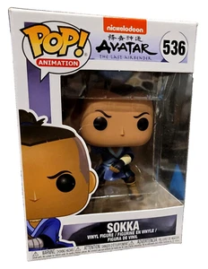 Funko Pop! Animation #536 Sokka Avatar The Last Airbender - w/POP PROTECTOR - Picture 1 of 3