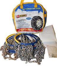 2319 Les Schwab Quick Fit Sport Light Truck/SUV Tire Snow Chains, 2319-s, Used
