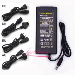 AC110 220V Power Supply Adapter Transformer LED Strip 2A 3A 5A 8A DC 5V 12V 24V - Picture 1 of 10